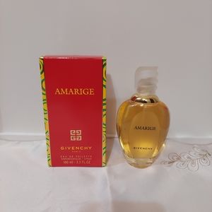 Amarige  Givenchy size  100ml. 3.3 fl.oz  color  red